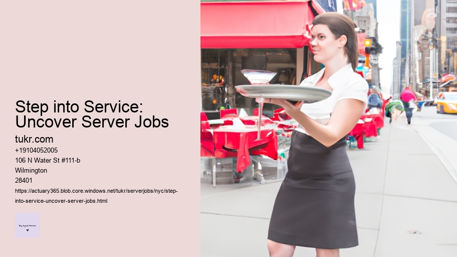 Step into Service: Uncover Server Jobs